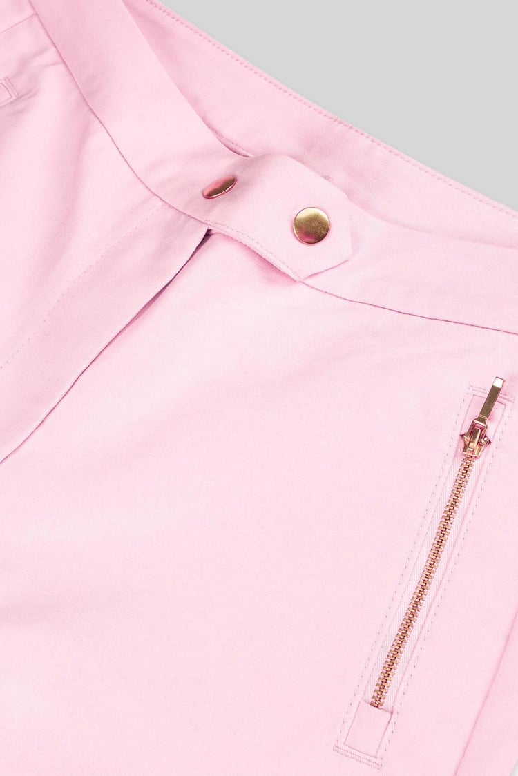 Stretch Slim Side Zip Pocket Trouser