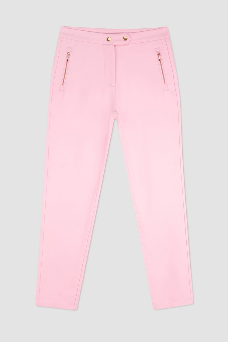 Stretch Slim Side Zip Pocket Trouser