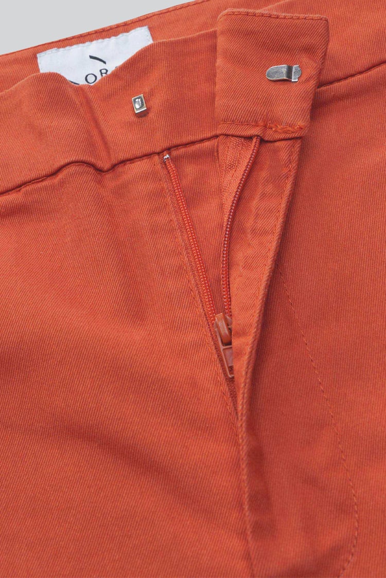 Wide Leg Split Hem Trousers