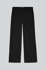 Wide Leg Split Hem Trousers