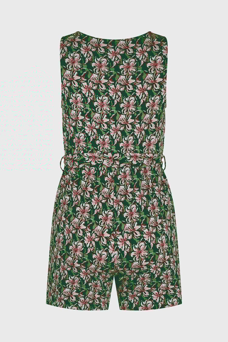 Wild Flower Print Playsuit