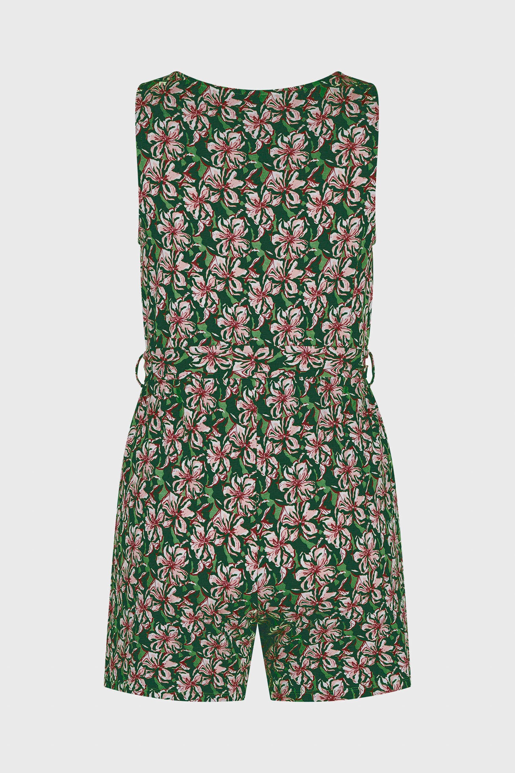 Wild Flower Print Playsuit