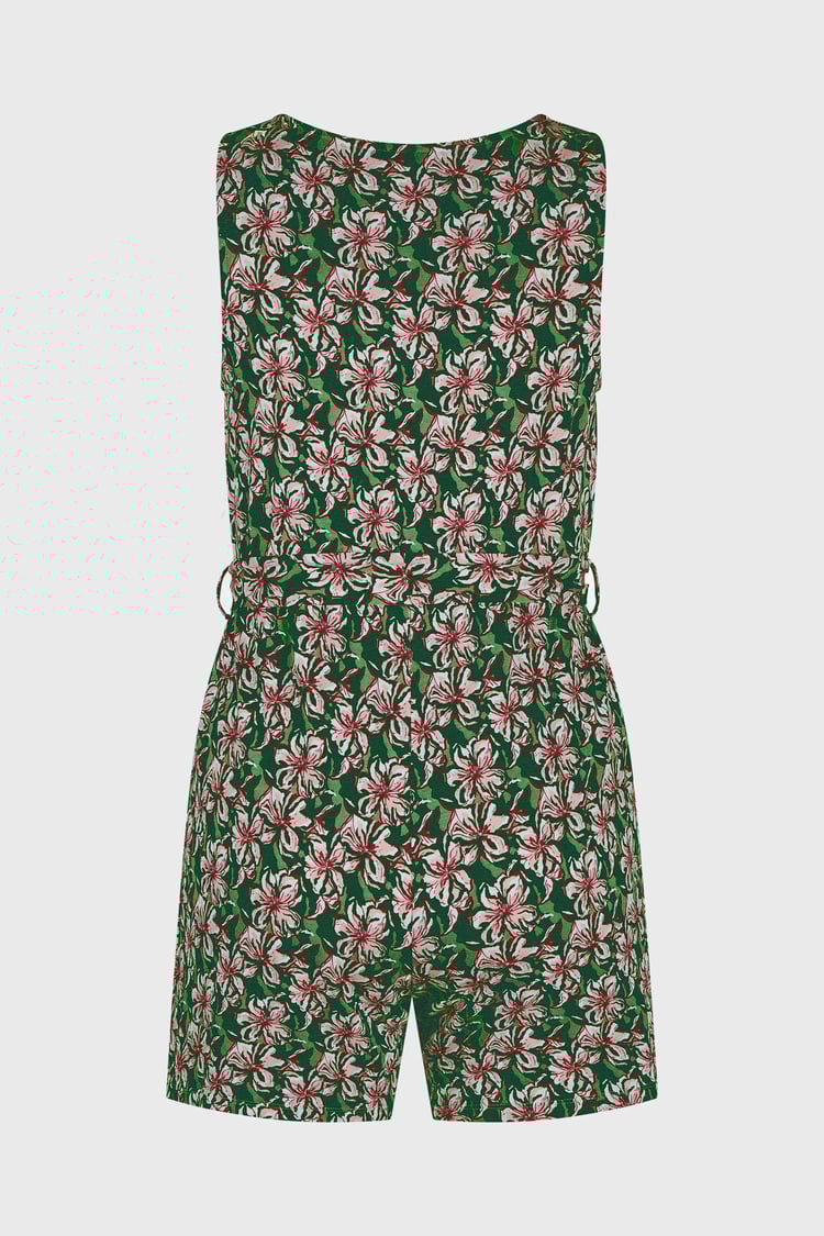 Wild Flower Print Playsuit