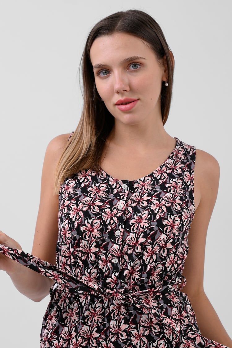 Wild Flower Print Playsuit