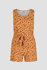 Wild Flower Print Playsuit