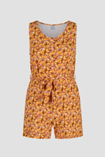 Wild Flower Print Playsuit