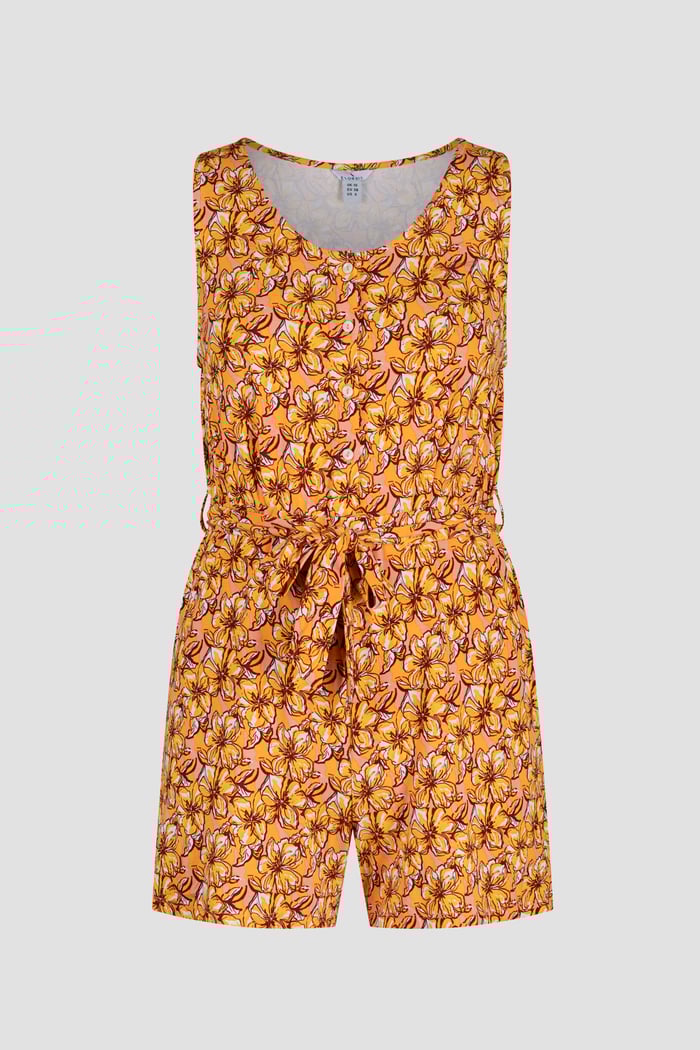 Wild Flower Print Playsuit