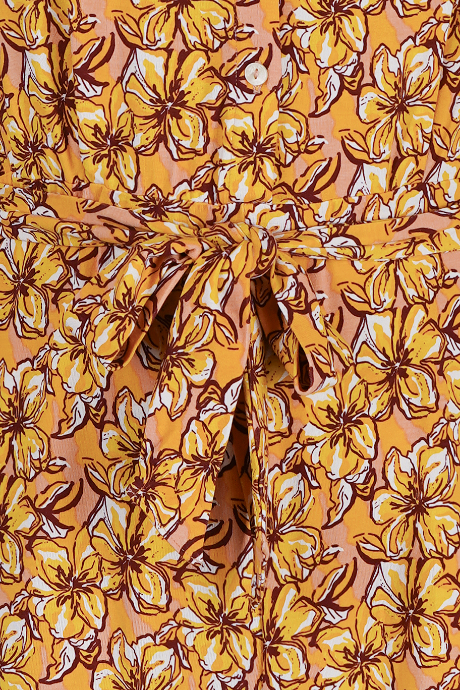 Wild Flower Print Playsuit