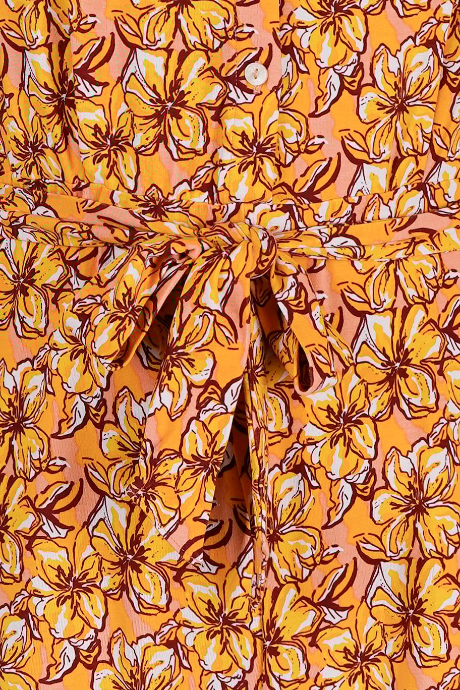 Wild Flower Print Playsuit