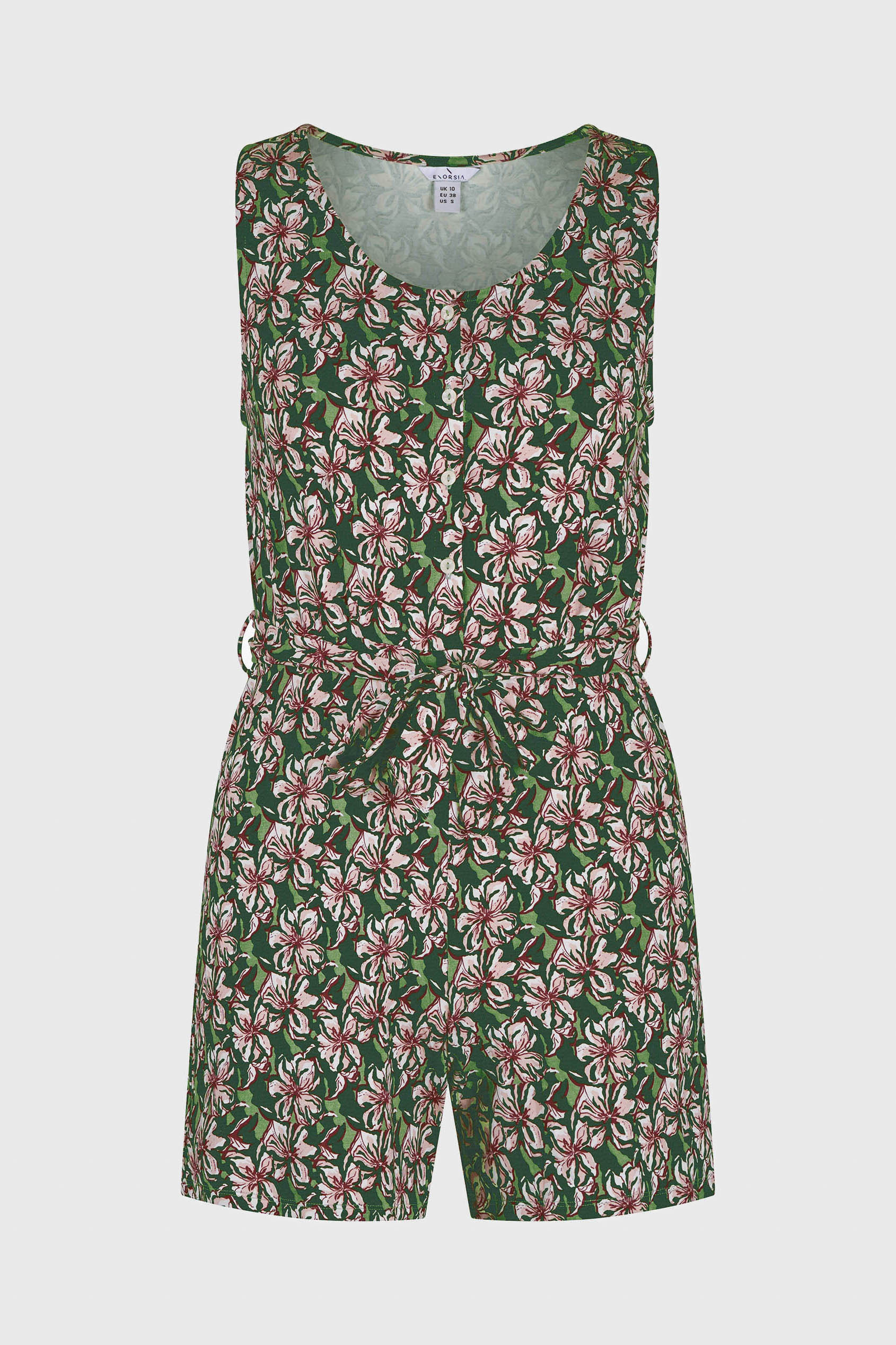 Wild Flower Print Playsuit