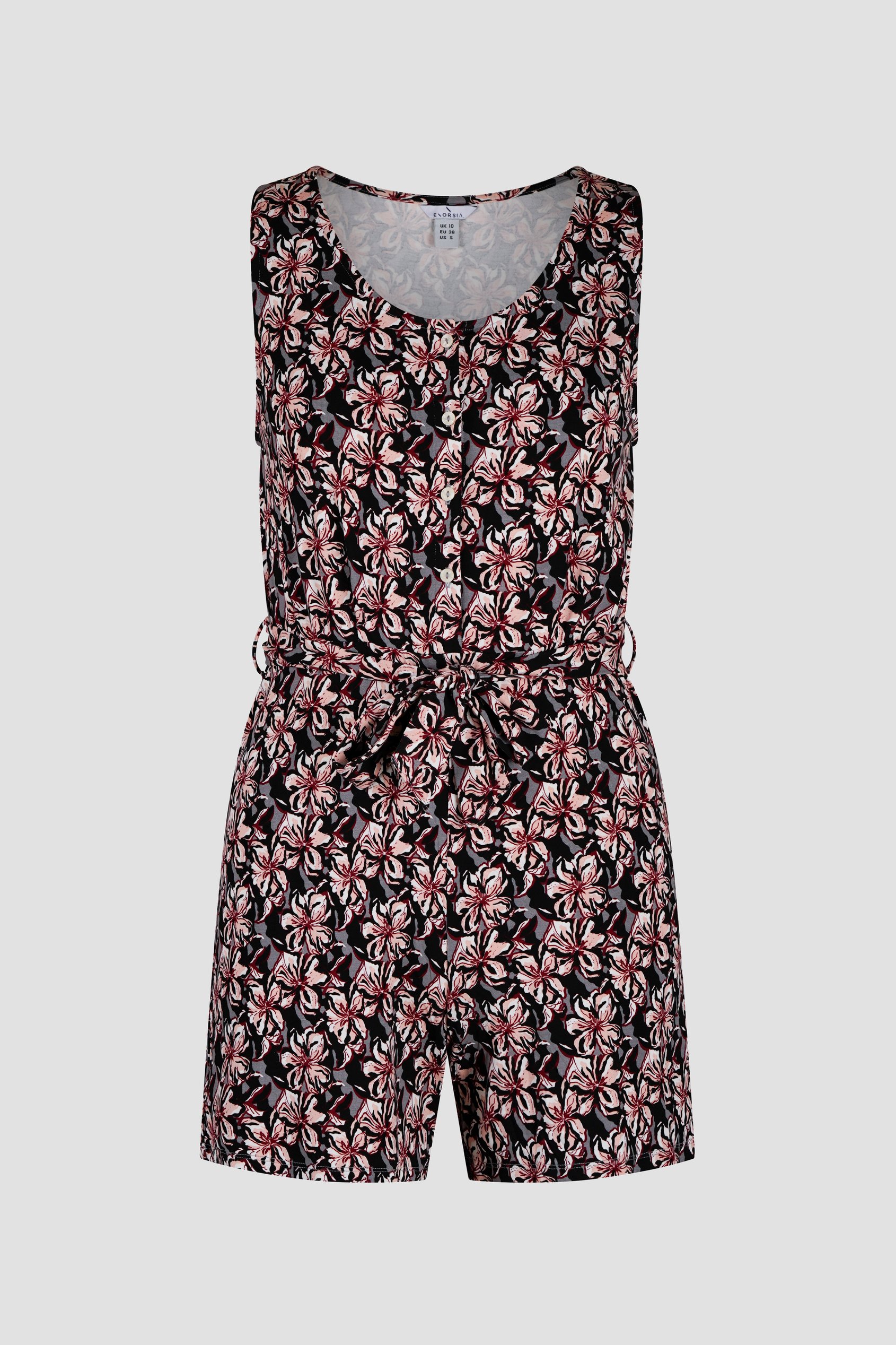 Wild Flower Print Playsuit