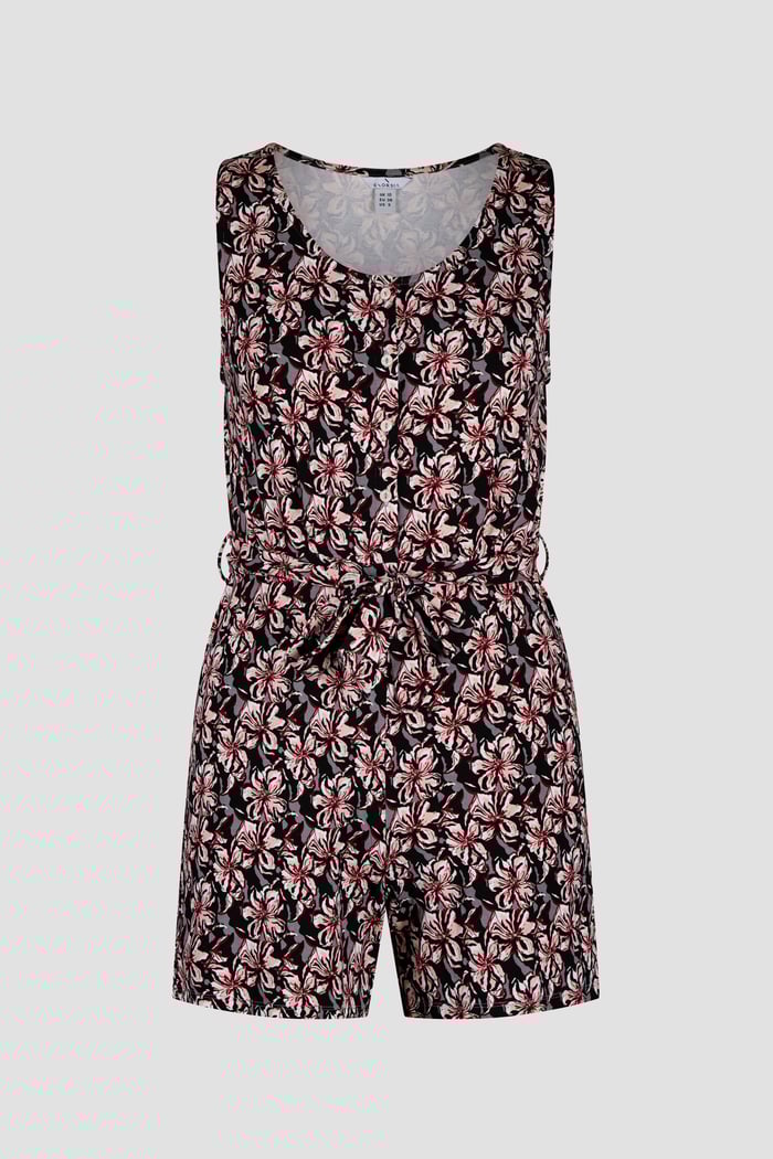 Wild Flower Print Playsuit
