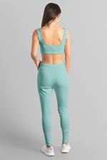 Reflective Print Bodycon Active Jumpsuit