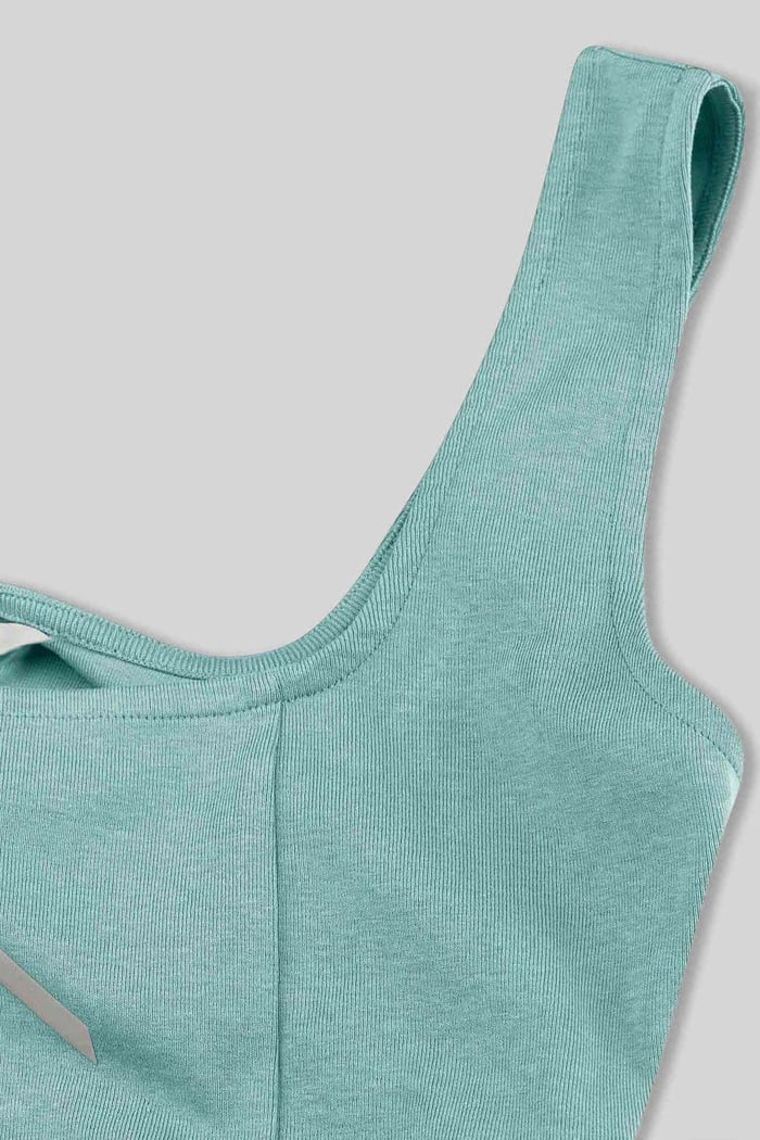 Reflective Print Bodycon Active Jumpsuit