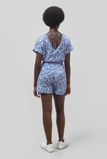Roll up Sleeves AOP Play Suit