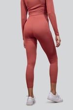 Ribbed Crop Top & High Waist Leggings Set