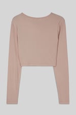 Ribbed Crop Top & High Waist Leggings Set