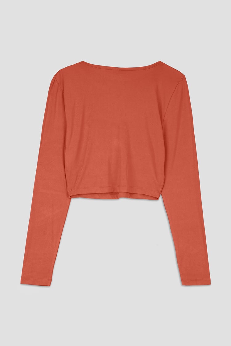 Ribbed Crop Top & High Waist Leggings Set