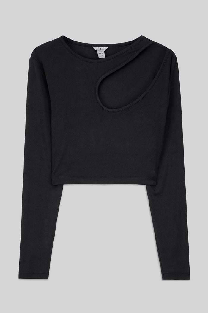 Ribbed Crop Top & High Waist Leggings Set