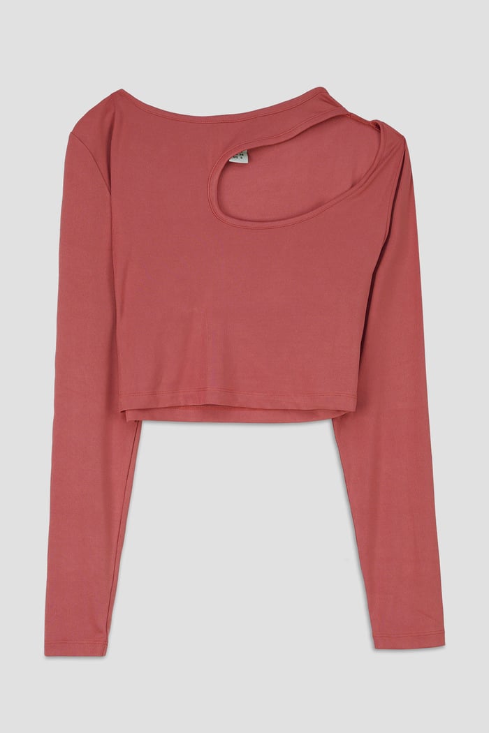 Ribbed Crop Top & High Waist Leggings Set