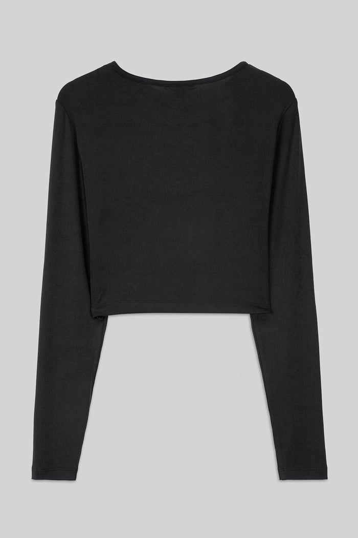 Ribbed Crop Top & High Waist Leggings Set