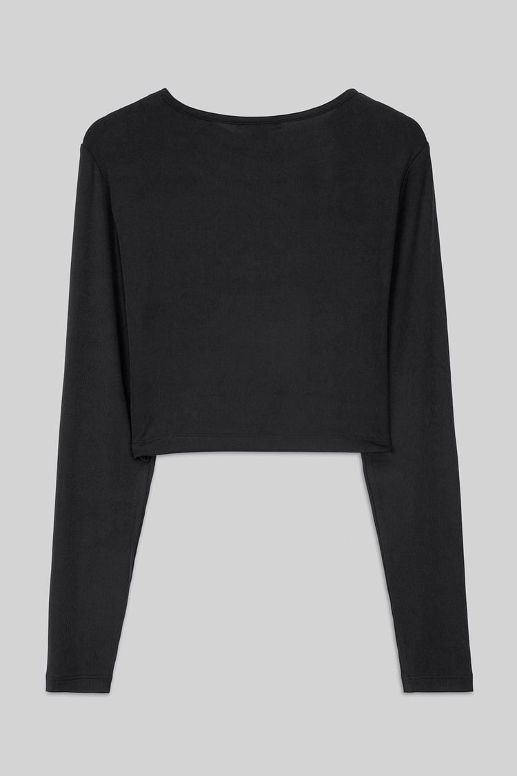 Ribbed Crop Top & High Waist Leggings Set