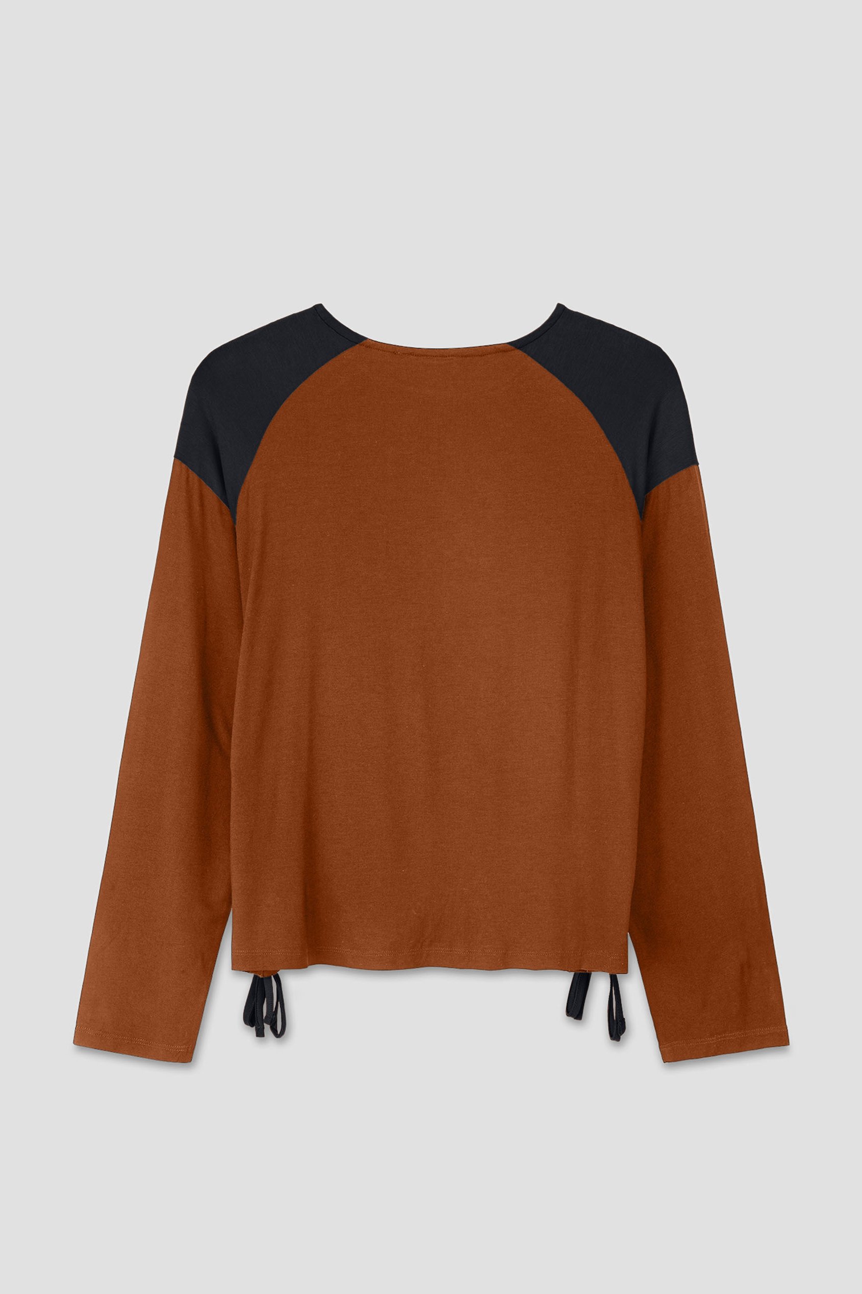 Womens Colour Block Raglan Sleeve Tops
