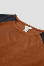 Womens Colour Block Raglan Sleeve Tops