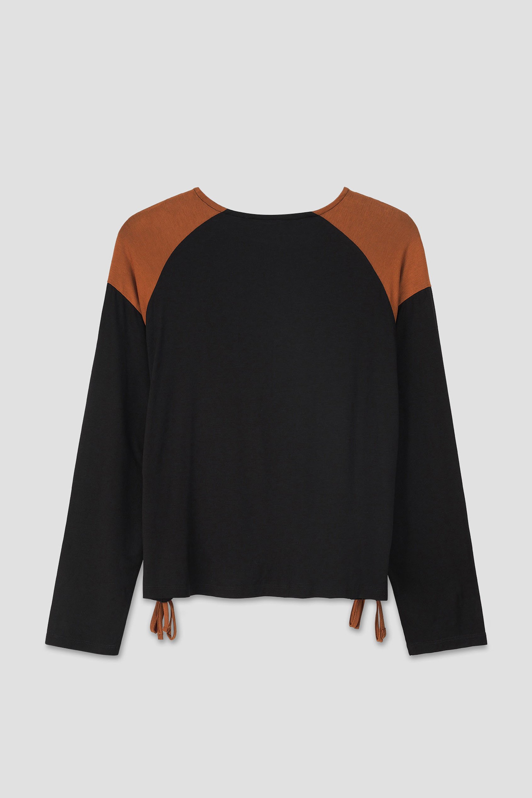 Womens Colour Block Raglan Sleeve Tops