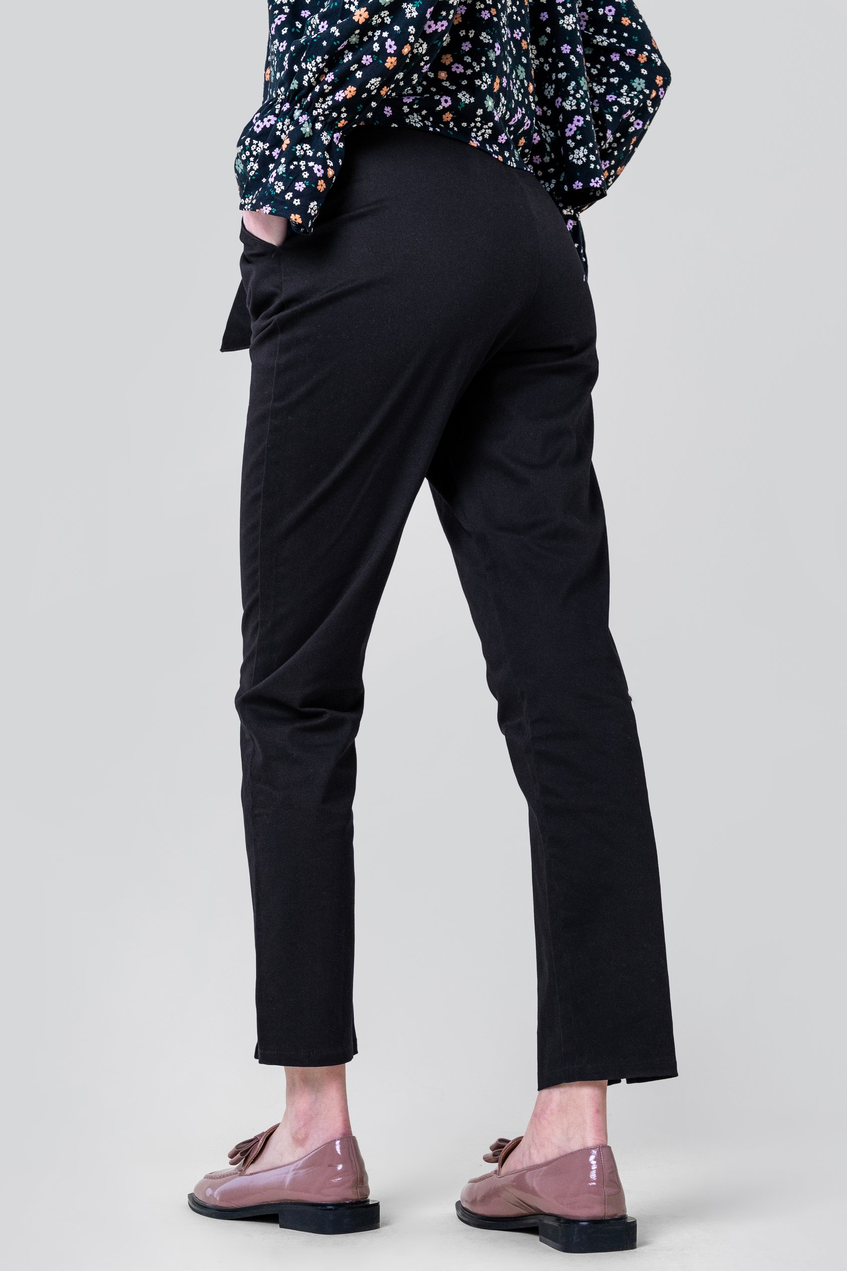 Womens Paper Bag Waist Trouser
