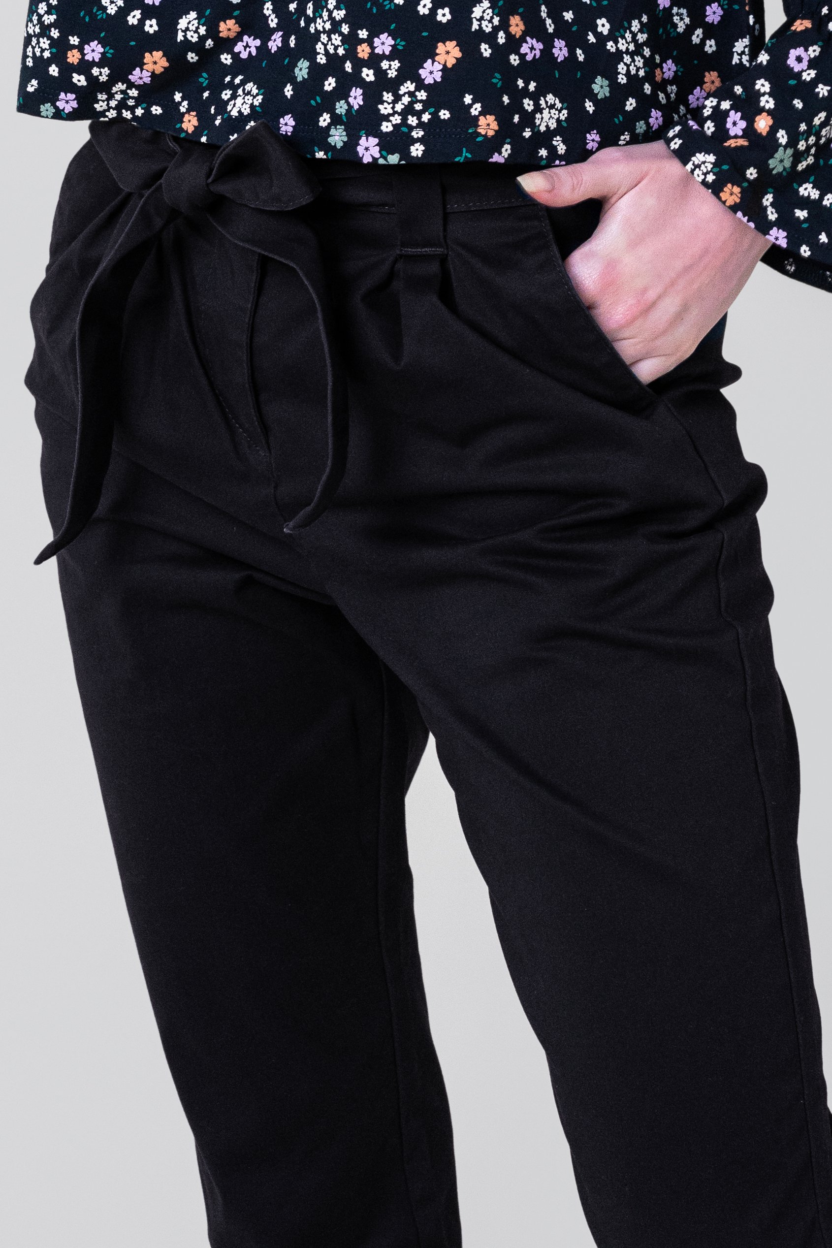 Womens Paper Bag Waist Trouser