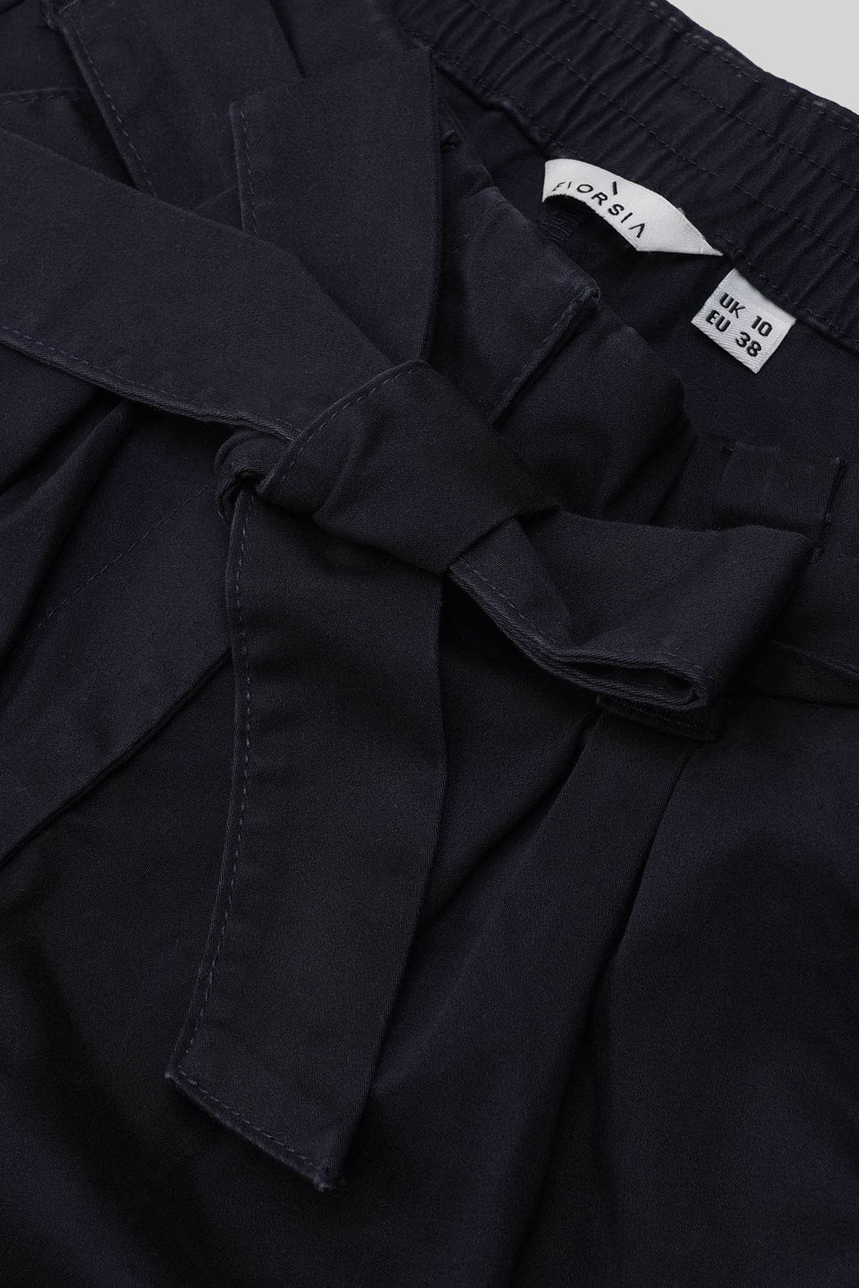 Womens Paper Bag Waist Trouser