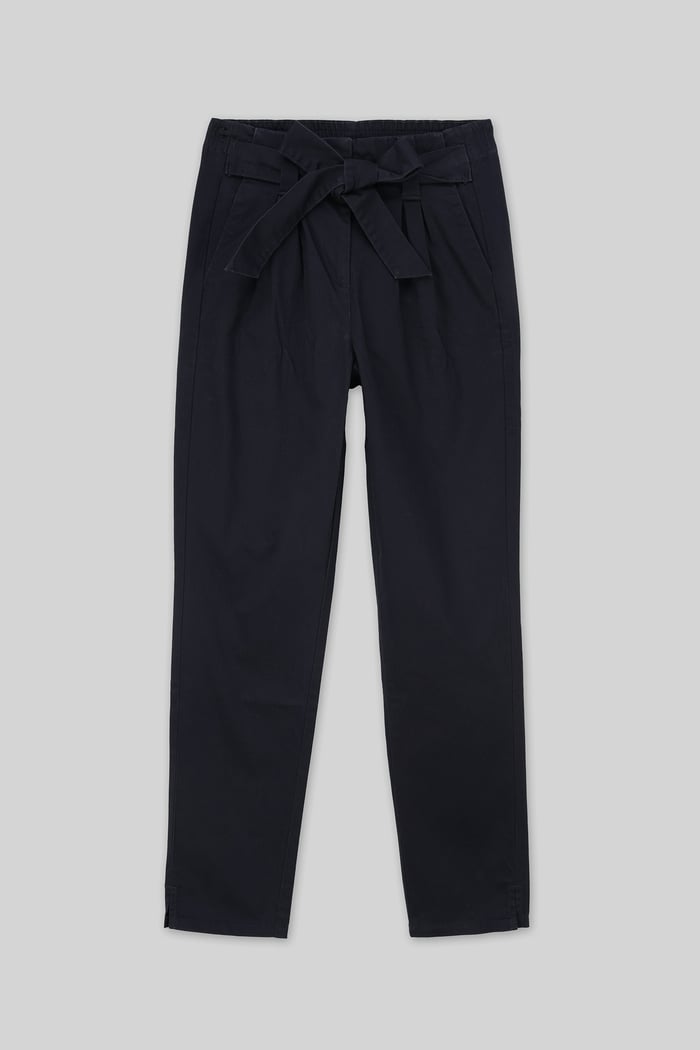 Womens Paper Bag Waist Trouser