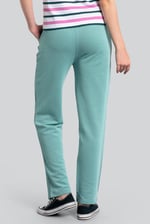 Design Terry Trousers With Reflective Tape Detailing