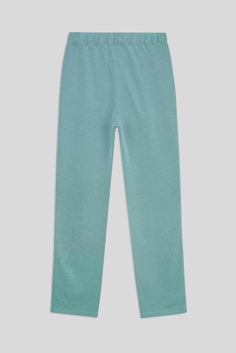 Design Terry Trousers With Reflective Tape Detailing