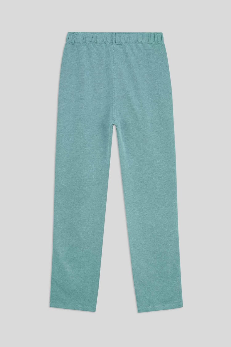 Design Terry Trousers With Reflective Tape Detailing