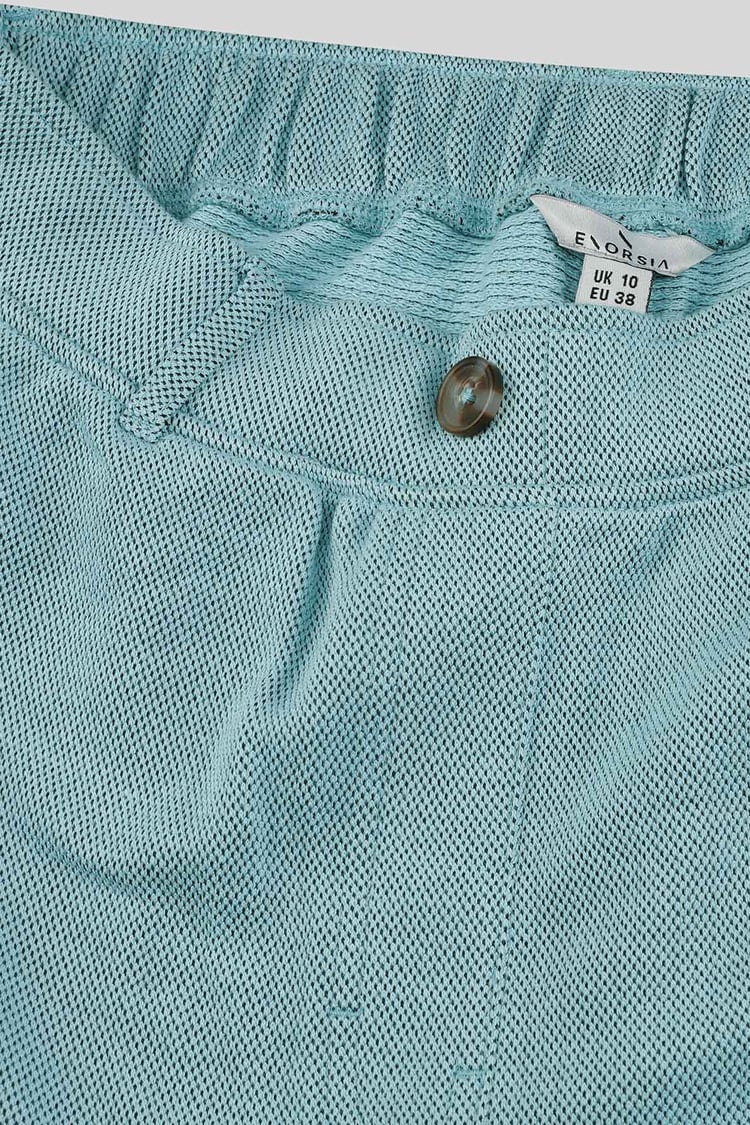 Design Terry Trousers With Reflective Tape Detailing