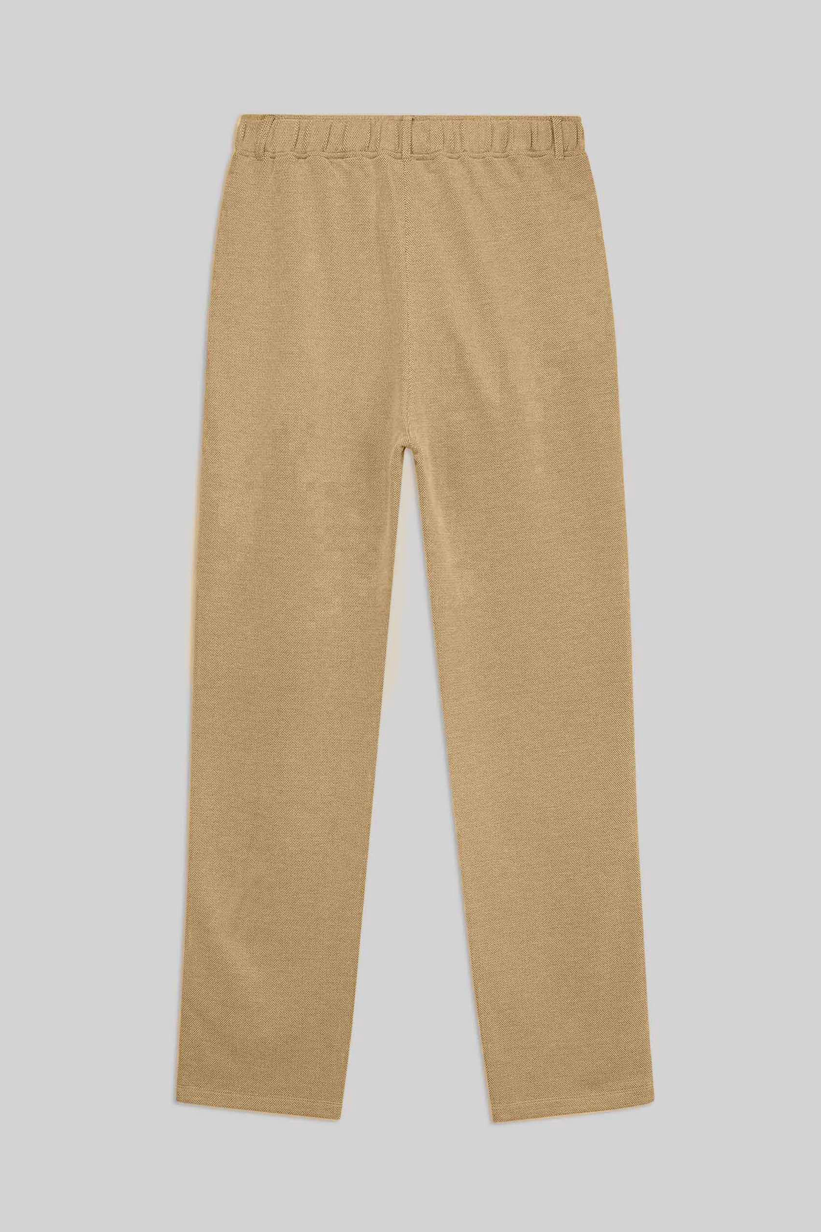 Design Terry Trousers With Reflective Tape Detailing