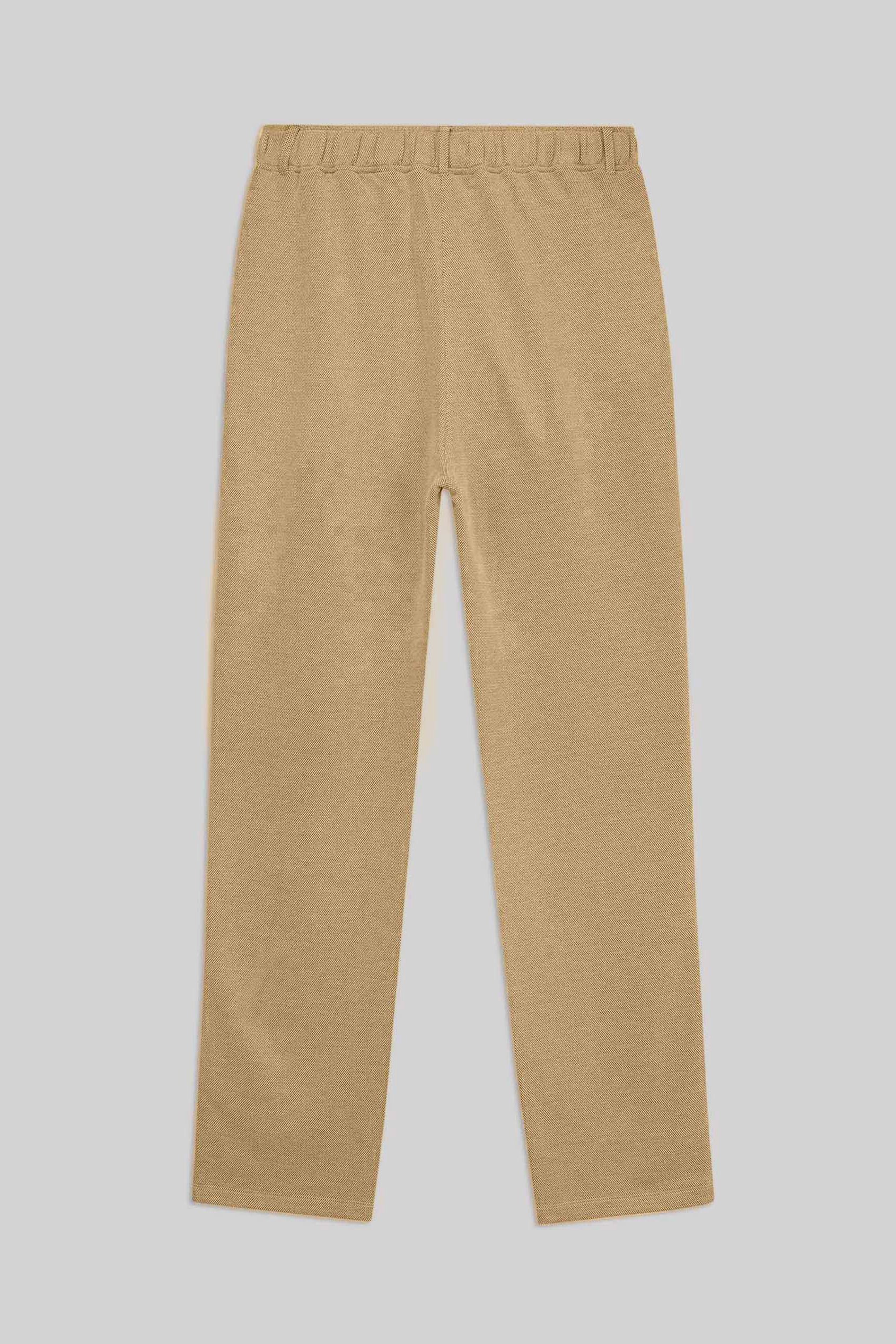 Design Terry Trousers With Reflective Tape Detailing