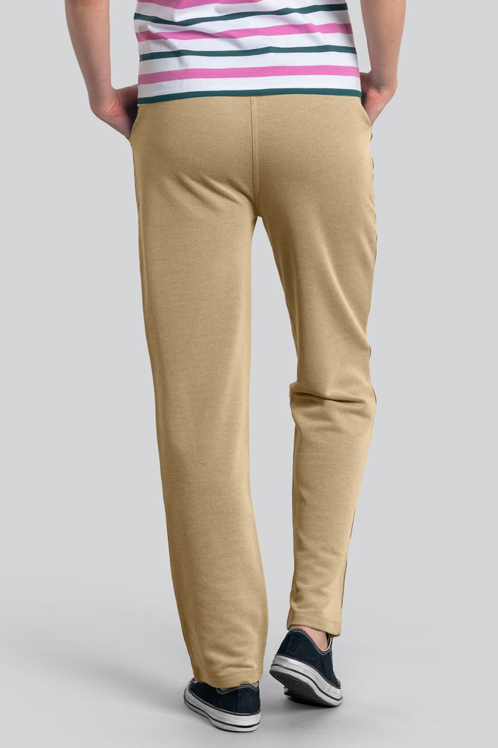 Design Terry Trousers With Reflective Tape Detailing