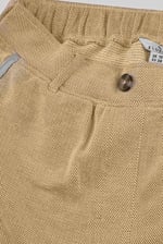 Design Terry Trousers With Reflective Tape Detailing