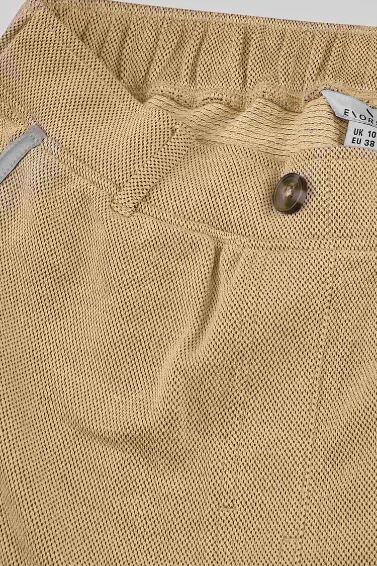 Design Terry Trousers With Reflective Tape Detailing