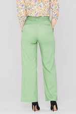 Wide Leg Woven Smart Trousers