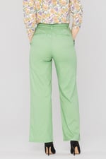 Wide Leg Woven Smart Trousers