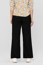 Wide Leg Woven Smart Trousers