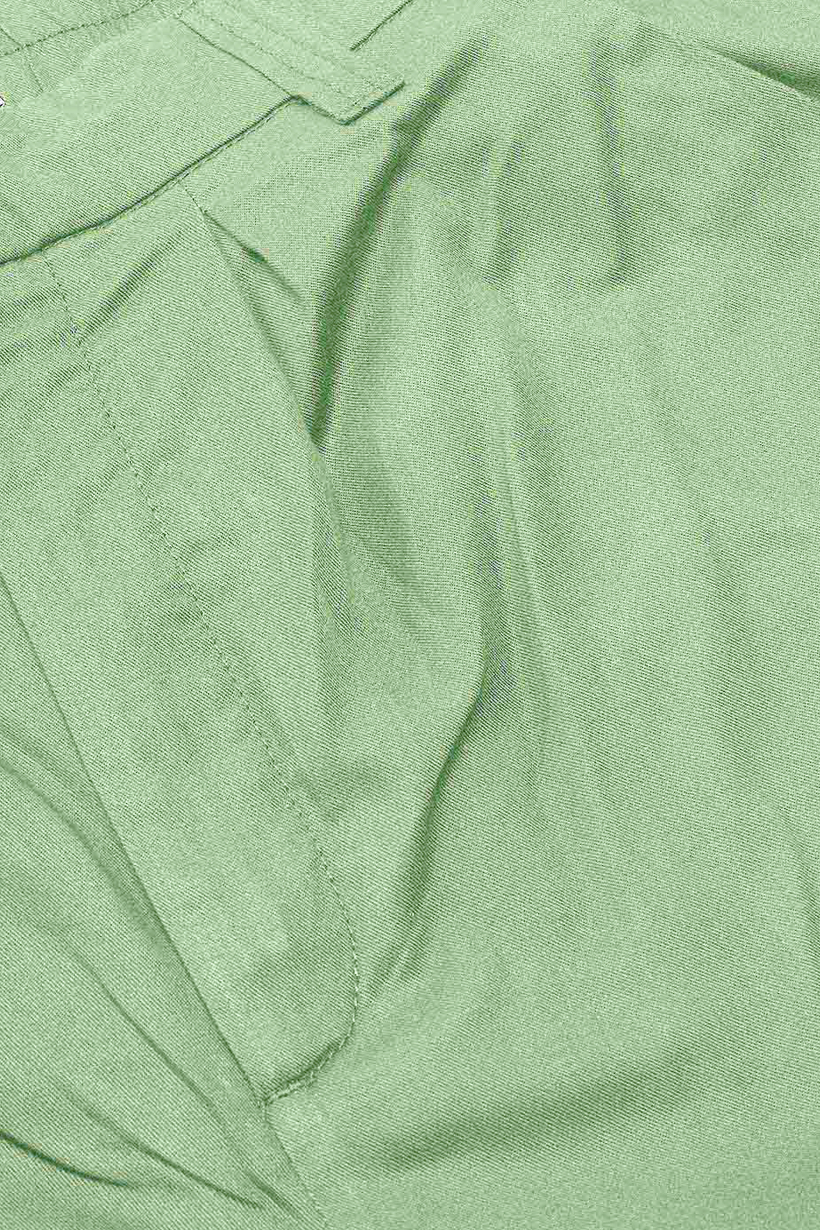 Wide Leg Woven Smart Trousers