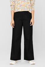 Wide Leg Woven Smart Trousers