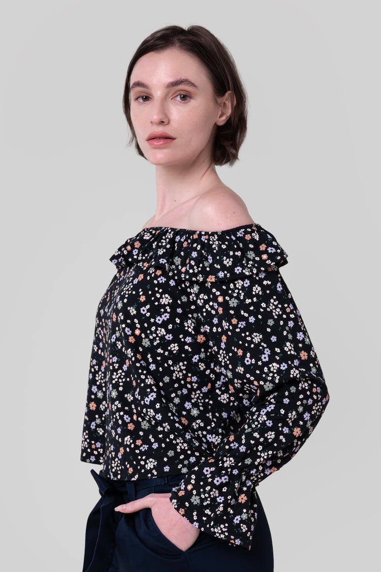 Off The Shoulder Bardot Top