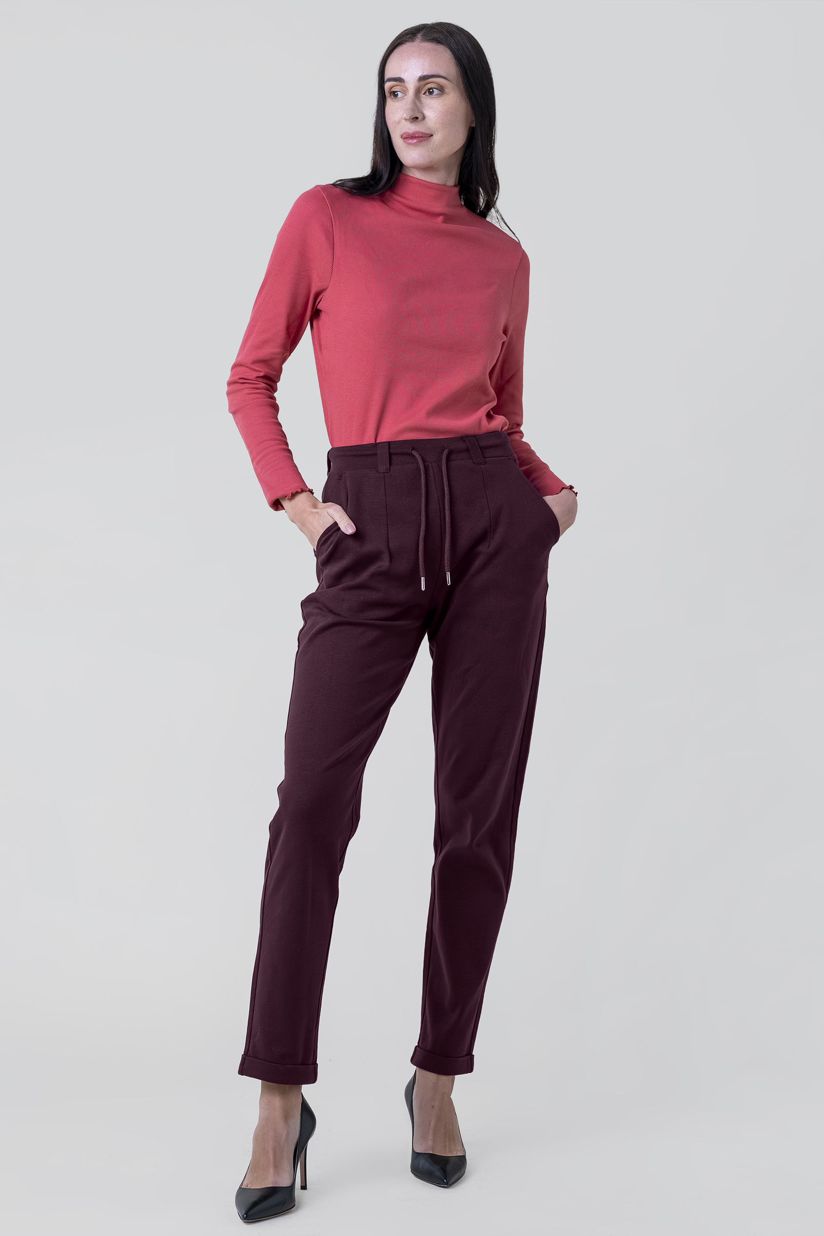 Enorsia Jersey Tapered Trouser