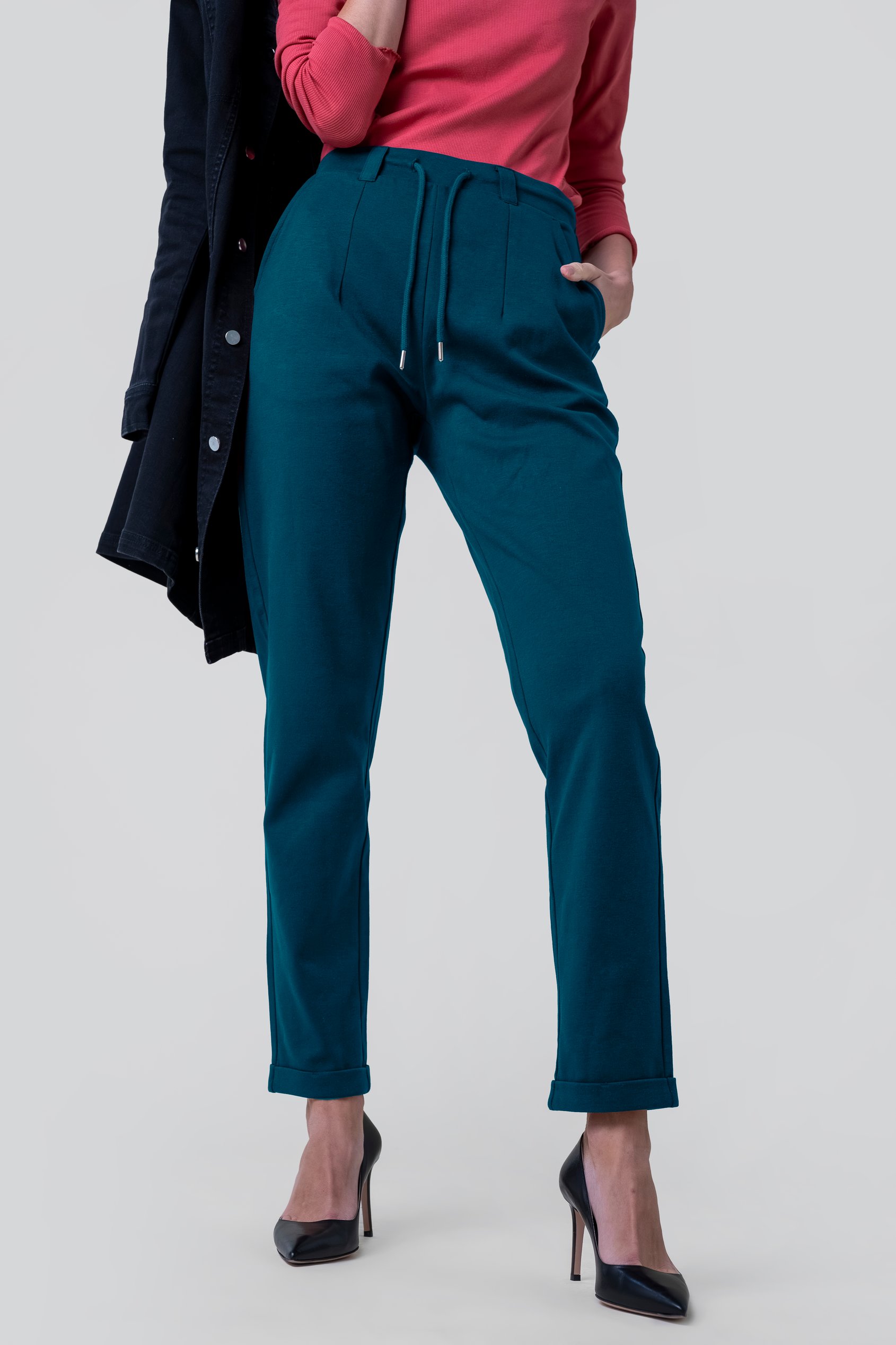 Enorsia Jersey Tapered Trouser